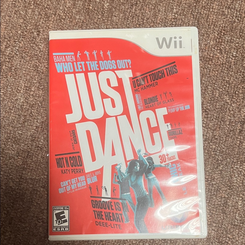 Nintendo Just Dance (Red Cover) - Wii Dance Party Game
